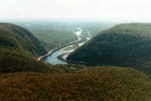 Free download Delaware Water Gap from a Plane free photo or picture to be edited with GIMP online image editor