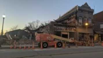 Free download Demolition of Downtown Hummas Drug Store Bldg March 3rd 2021 free photo or picture to be edited with GIMP online image editor