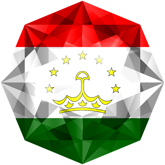 Free download Diamond Flag Tajikistan -  free illustration to be edited with GIMP free online image editor