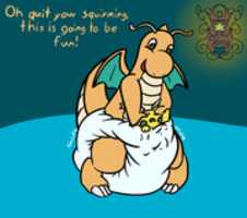 Free download diaper stuffing dragonite free photo or picture to be edited with GIMP online image editor