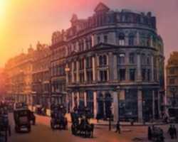 Free download Digital Pastel Drawing of Holborn Viaduct Street in London free photo or picture to be edited with GIMP online image editor