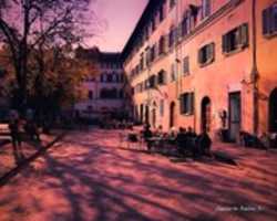 Free download Digital Pastel Drawing of the Piazza di Santo Spirito free photo or picture to be edited with GIMP online image editor