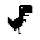 Dinosaur Game  screen for extension Chrome web store in OffiDocs Chromium