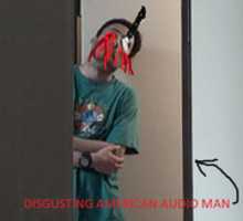 Free download Disgusting American Audio Man free photo or picture to be edited with GIMP online image editor