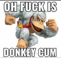 Free download Donkey Cum [ Meme ] free photo or picture to be edited with GIMP online image editor