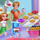 Donuts Bakery Game  screen for extension Chrome web store in OffiDocs Chromium