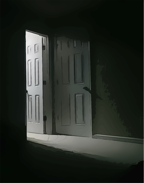 Free download Doorway Spooky Dark - Free vector graphic on Pixabay free illustration to be edited with GIMP free online image editor