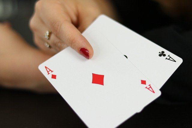 Free download double ace cards place card game free picture to be edited with GIMP free online image editor