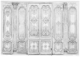 Free download Double door: four panels, two pilasters, three gilt moldings for the door frame free photo or picture to be edited with GIMP online image editor