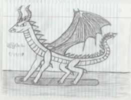 Free download Dragon Drawing 9/19/17 free photo or picture to be edited with GIMP online image editor