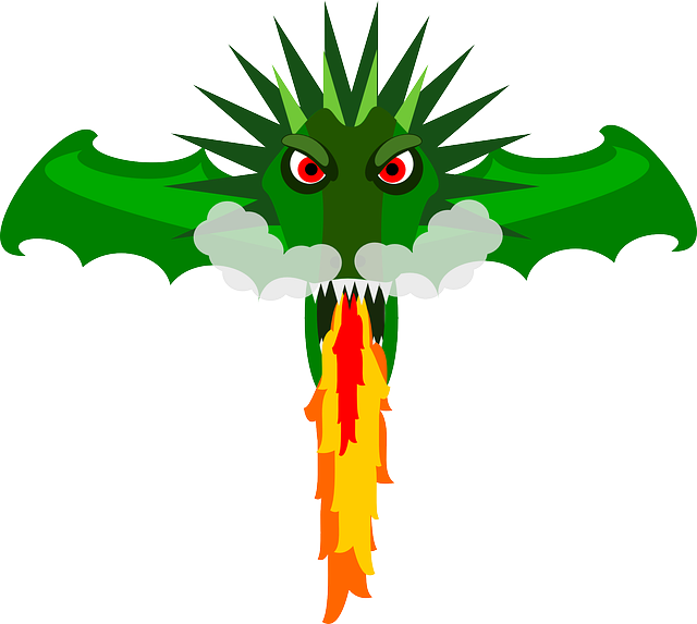 Free download Dragon Flying Chinese - Free vector graphic on Pixabay free illustration to be edited with GIMP free online image editor