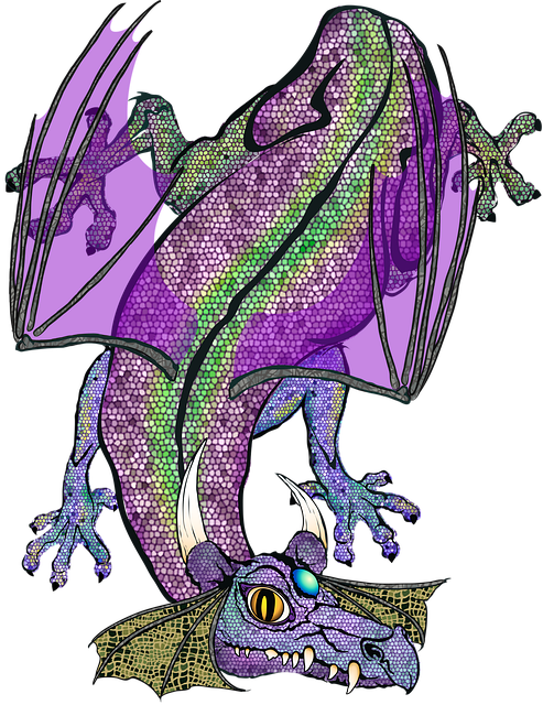 Free download Dragon Wyrm Fantasy -  free illustration to be edited with GIMP free online image editor