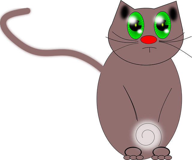 Free download Drawing Vector Cat Green - Free vector graphic on Pixabay free illustration to be edited with GIMP free online image editor