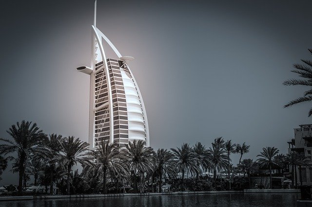 Free download dubai burj al arab uae building free picture to be edited with GIMP free online image editor