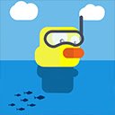 Duck Dive Arcade Game  screen for extension Chrome web store in OffiDocs Chromium