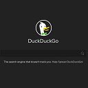 DuckDuckGo Terminal  screen for extension Chrome web store in OffiDocs Chromium