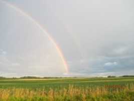 Free download Early Morning Rainbow free photo or picture to be edited with GIMP online image editor