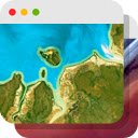 Earth View from Google Earth  screen for extension Chrome web store in OffiDocs Chromium