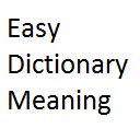 Easy Dictionary Meaning  screen for extension Chrome web store in OffiDocs Chromium