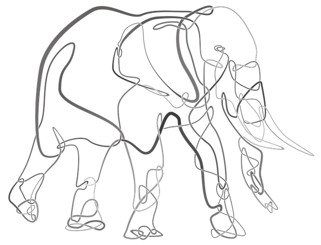 Free download Elephant Knot -  free illustration to be edited with GIMP free online image editor