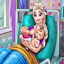 Elsa Mommy Twins Birth  screen for extension Chrome web store in OffiDocs Chromium