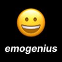 OffiDocs Chromium の拡張機能 Chrome Web ストアの emogenius 画面