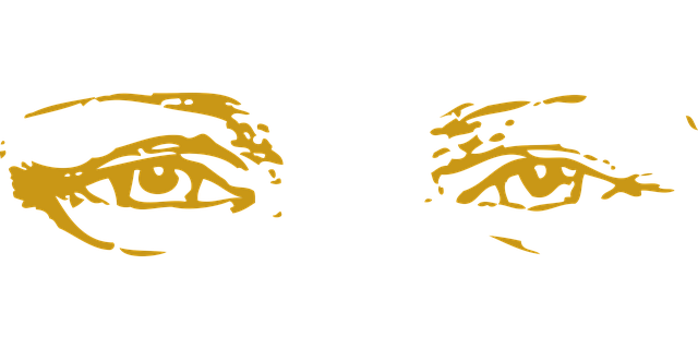 Free download Eyes Gold - Free vector graphic on Pixabay free illustration to be edited with GIMP free online image editor