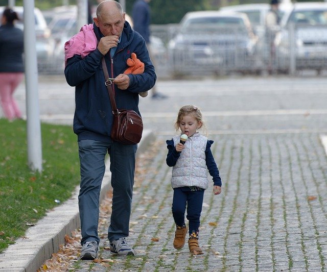 Free download family ice cream daughter walking free picture to be edited with GIMP free online image editor