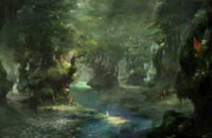 Free download Fantasy Swamp - Artwork free photo or picture to be edited with GIMP online image editor