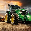 Farming Tractor John Deere HD  screen for extension Chrome web store in OffiDocs Chromium
