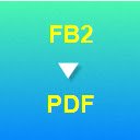 FB2 to PDF Converter  screen for extension Chrome web store in OffiDocs Chromium