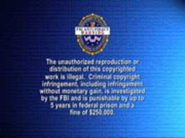 Free download FBI Anti-Piracy Warning from disc 1 of James Camerons Avatar (Extended Collectors Edition) free photo or picture to be edited with GIMP online image editor