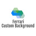 Écran d'arrière-plan personnalisé Ferrari pour l'extension de la boutique en ligne Chrome dans OffiDocs Chromium