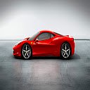 Ferrari Theme  screen for extension Chrome web store in OffiDocs Chromium