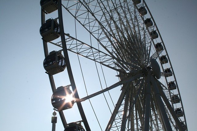 ดาวน์โหลด Ferris Wheel View Gondola ฟรี - ภาพถ่ายหรือภาพฟรีที่จะแก้ไขด้วยโปรแกรมแก้ไขรูปภาพออนไลน์ GIMP