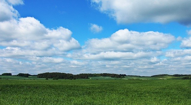 Bezpłatne pobieranie Field Sky Landscape - bezpłatne zdjęcie lub obraz do edycji za pomocą internetowego edytora obrazów GIMP