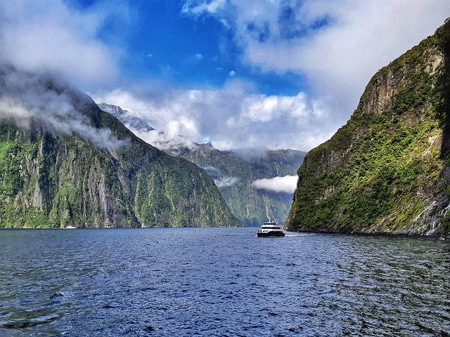 Free download fiordland milford sound fiord free picture to be edited with GIMP free online image editor