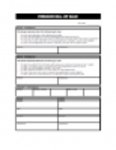 Free download Firearm Bill of Sale 1 Microsoft Word, Excel or Powerpoint template free to be edited with LibreOffice online or OpenOffice Desktop online