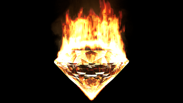 Free download Fire Diamond Flame -  free illustration to be edited with GIMP free online image editor