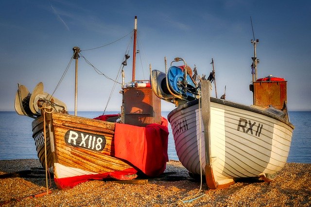 Free download fishing boats coast sea boats free picture to be edited with GIMP free online image editor