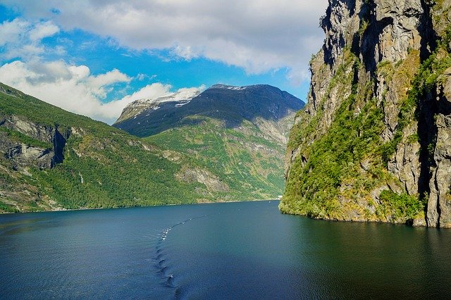 Free download fjord norway scandinavia nature free picture to be edited with GIMP free online image editor