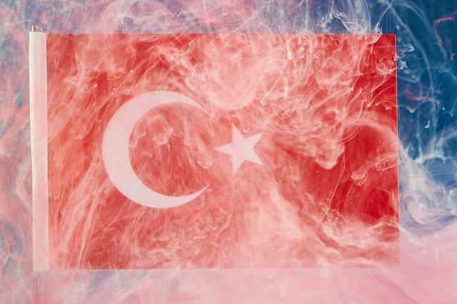 Gratis download Vlag van Turkije Nationale gratis illustratie om te bewerken met GIMP online afbeeldingseditor