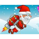 Flying Santa Gifts Game  screen for extension Chrome web store in OffiDocs Chromium