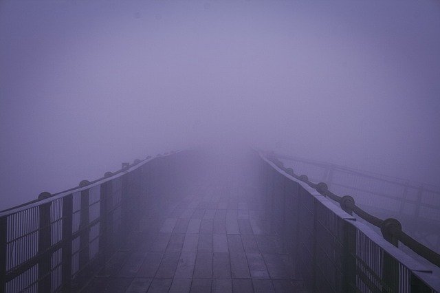 دانلود رایگان Foggy Bridge Fog - عکس یا تصویر رایگان رایگان برای ویرایش با ویرایشگر تصویر آنلاین GIMP