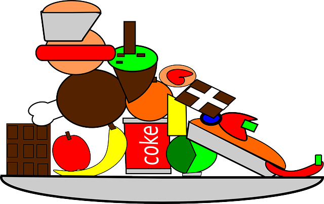 Free download Food Platter Plate Junk - Free vector graphic on Pixabay free illustration to be edited with GIMP free online image editor