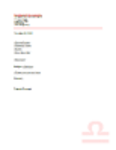 Free download Formal Letter - Libra DOC, XLS or PPT template free to be edited with LibreOffice online or OpenOffice Desktop online