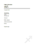 무료 다운로드 Formal Letter - LibreOffice online 또는 OpenOffice Desktop online으로 무료로 편집할 수 있는 궁수자리 DOC, XLS 또는 PPT 템플릿