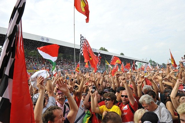 Free download formula 1 ferrari monza podium free picture to be edited with GIMP free online image editor