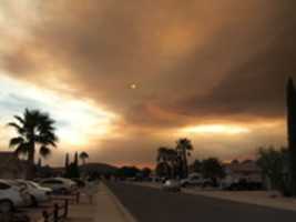 Free download Fort Mohave Wildfire August 8, 2015 free photo or picture to be edited with GIMP online image editor