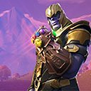 Fortnite crossover Thanos  screen for extension Chrome web store in OffiDocs Chromium